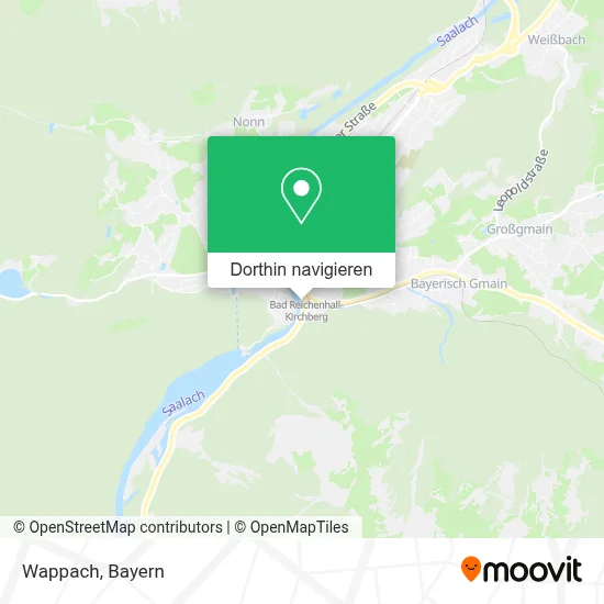Wappach Karte