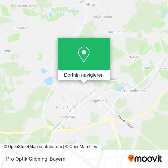 Pro Optik Gilching Karte
