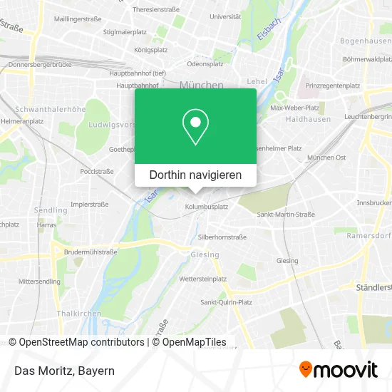Das Moritz Karte