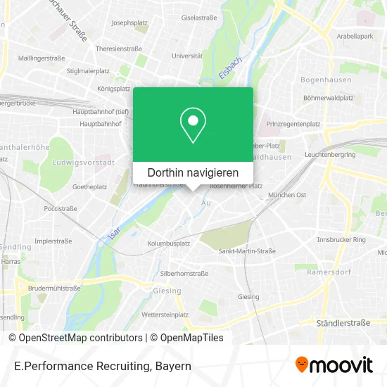 E.Performance Recruiting Karte