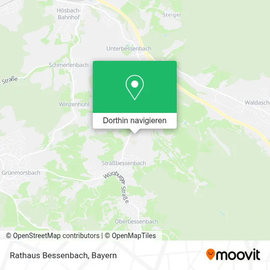 Rathaus Bessenbach Karte