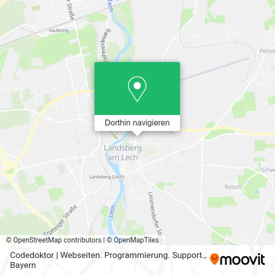 Codedoktor | Webseiten. Programmierung. Support. Karte