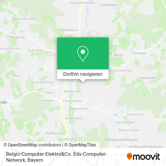 Belgic-Computer-Elektro&Co. Edv-Computer-Network Karte