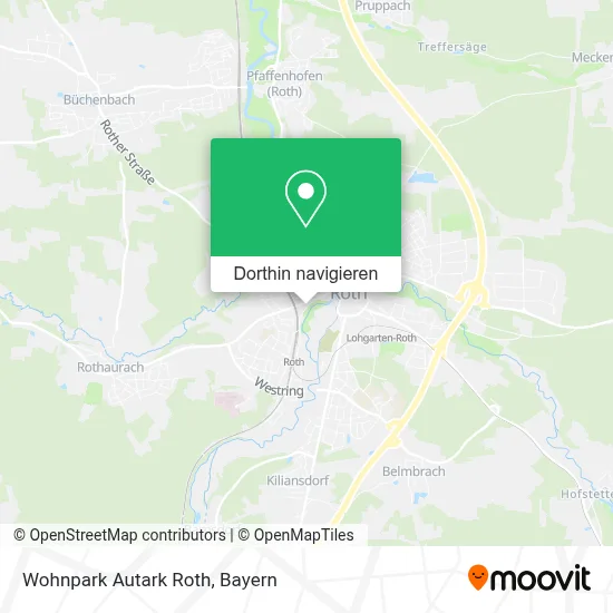 Wohnpark Autark Roth Karte