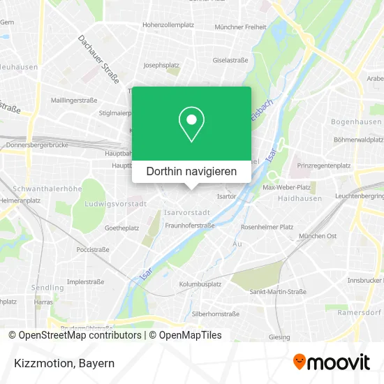 Kizzmotion Karte