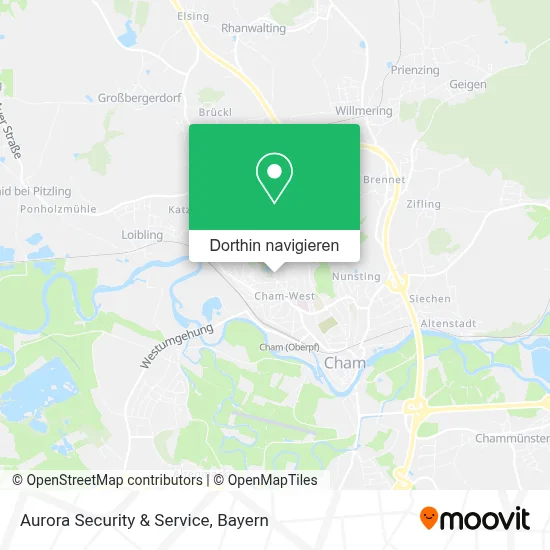 Aurora Security & Service Karte