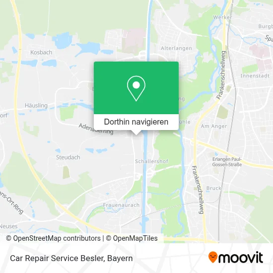 Car Repair Service Besler Karte