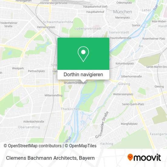 Clemens Bachmann Architects Karte
