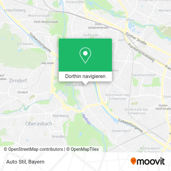 Auto Stil Karte