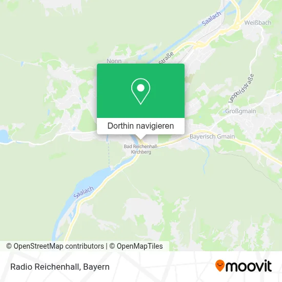 Radio Reichenhall Karte