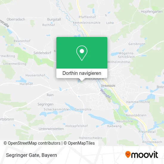 Segringer Gate Karte