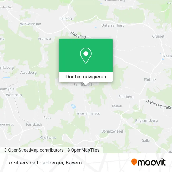 Forstservice Friedberger Karte