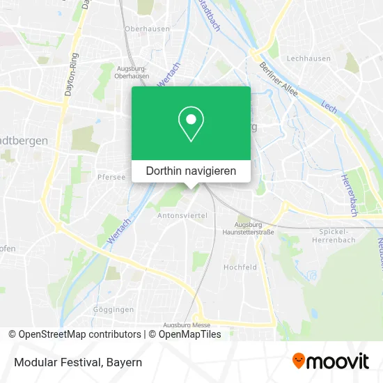 Modular Festival Karte
