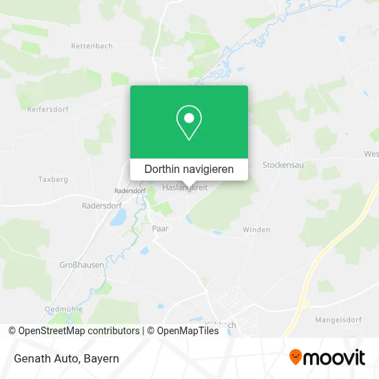 Genath Auto Karte