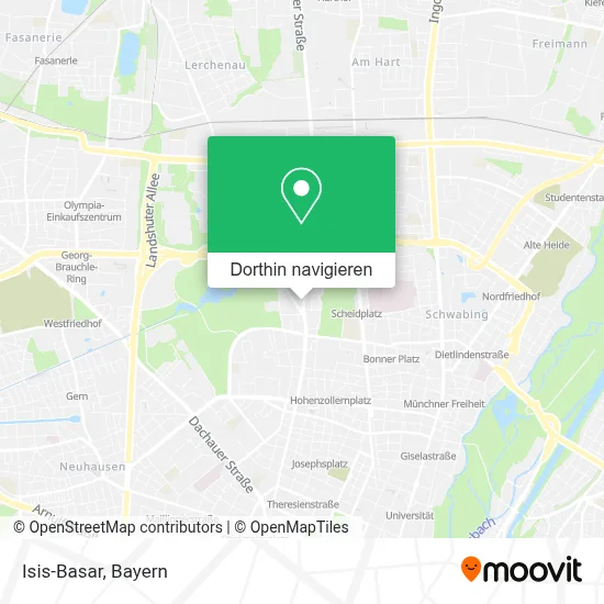 Isis-Basar Karte