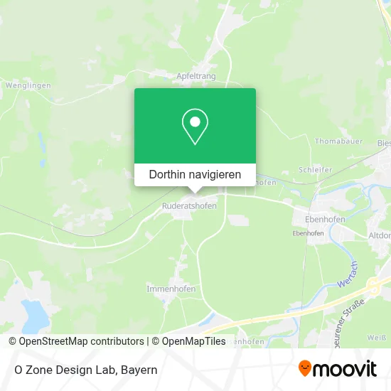 O Zone Design Lab Karte