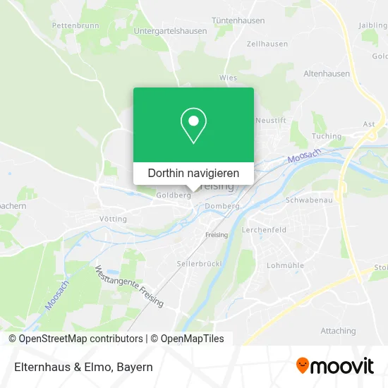 Elternhaus & Elmo Karte