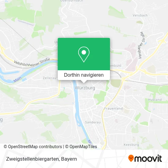 Zweigstellenbiergarten Karte