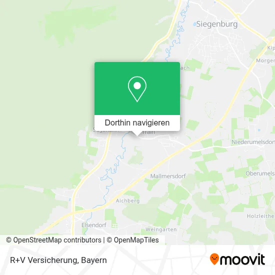 R+V Versicherung Karte