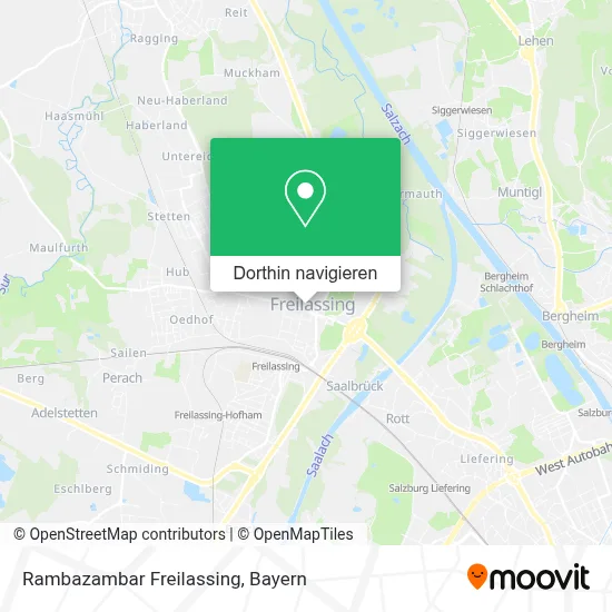 Rambazambar Freilassing Karte