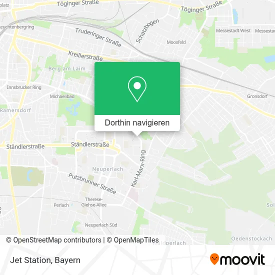 Jet Station Karte