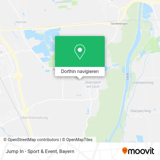 Jump In - Sport & Event Karte