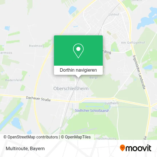 Multiroute Karte