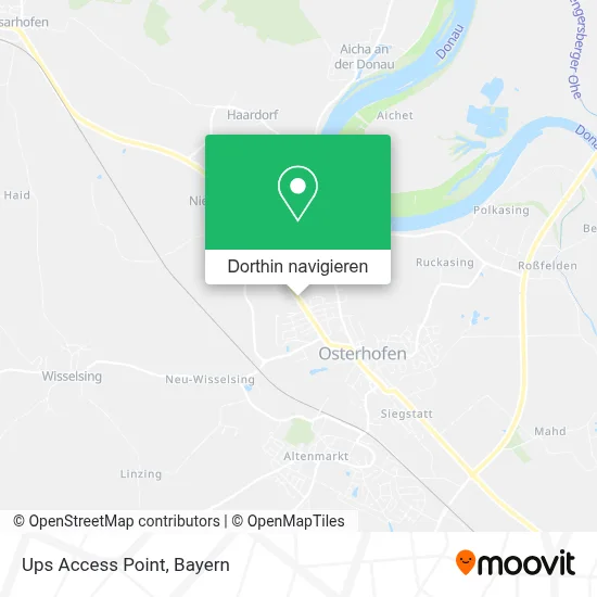 Ups Access Point Karte