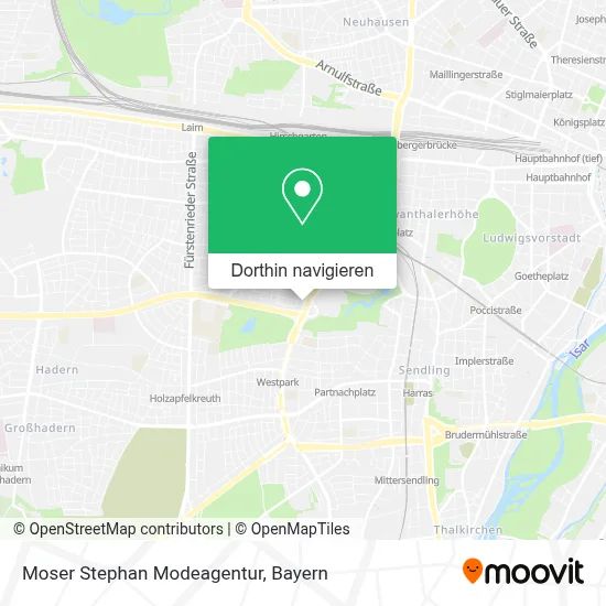 Moser Stephan Modeagentur Karte