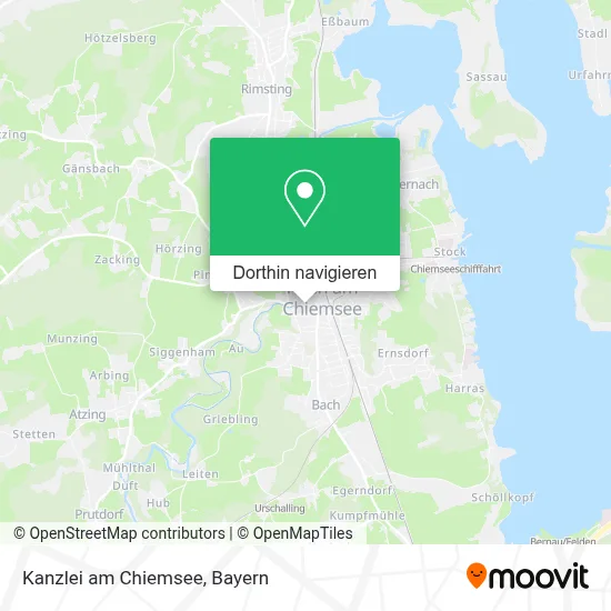 Kanzlei am Chiemsee Karte