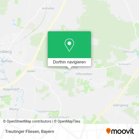 Treutinger Fliesen Karte