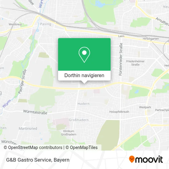 G&B Gastro Service Karte