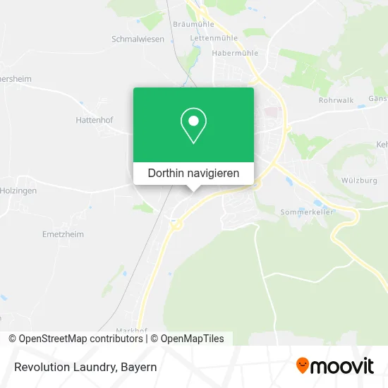 Revolution Laundry Karte