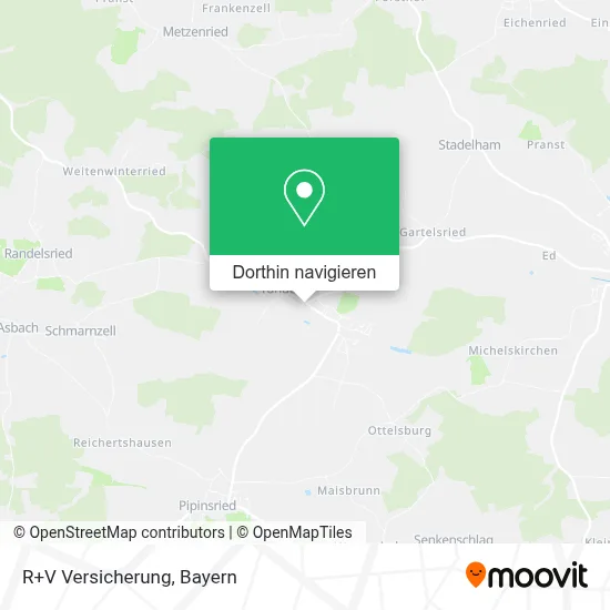 R+V Versicherung Karte
