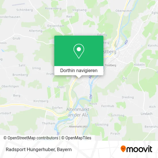 Radsport Hungerhuber Karte
