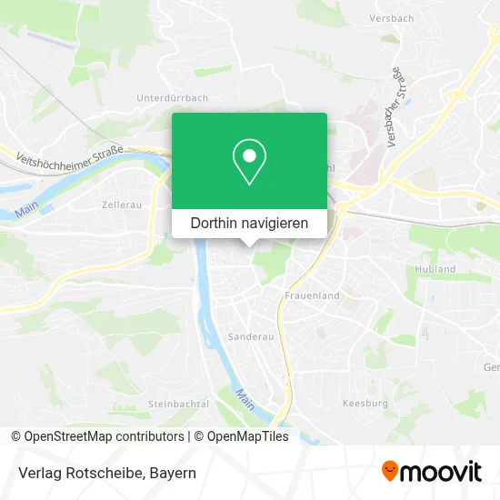 Verlag Rotscheibe Karte
