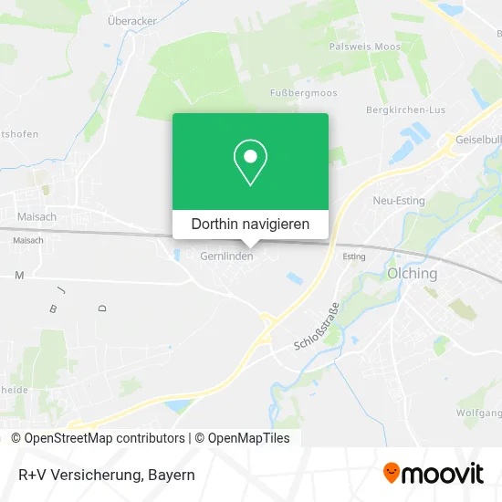 R+V Versicherung Karte