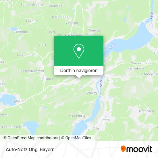 Auto-Notz Ohg Karte