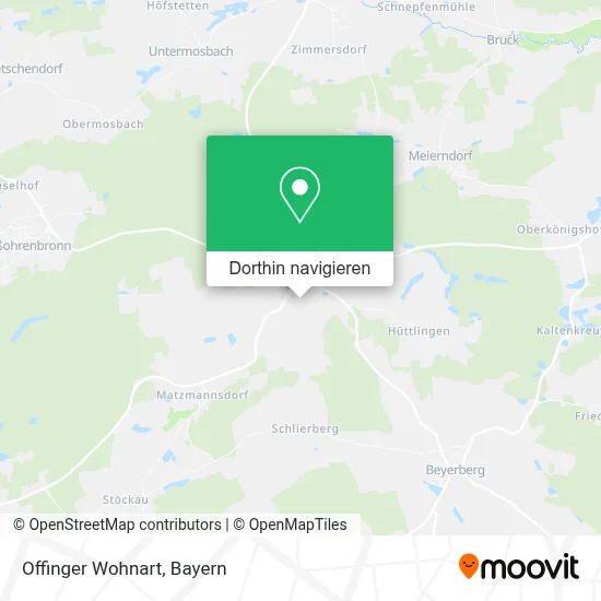Offinger Wohnart Karte