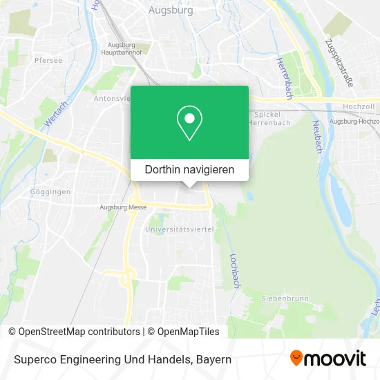 Superco Engineering Und Handels Karte