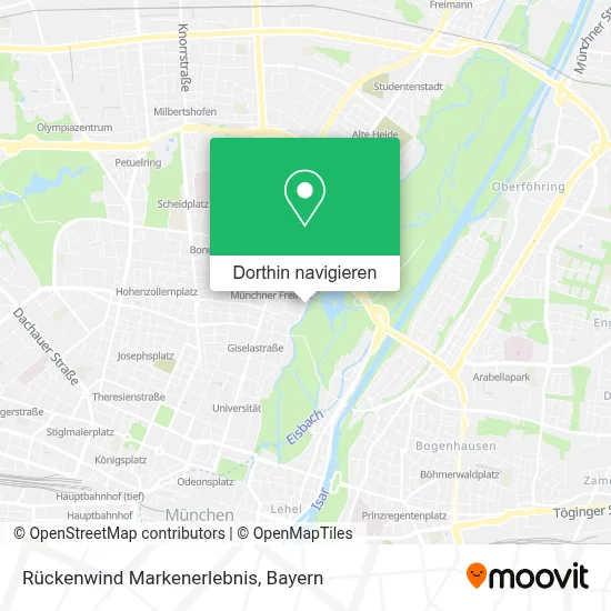 Rückenwind Markenerlebnis Karte