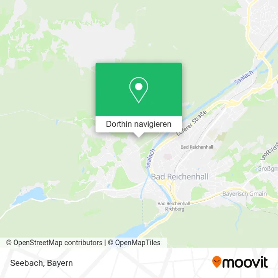 Seebach Karte