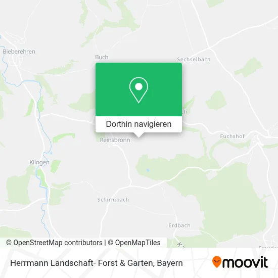 Herrmann Landschaft- Forst & Garten Karte