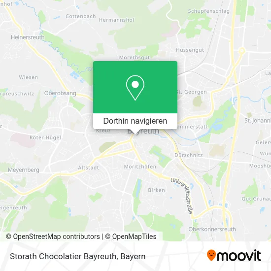 Storath Chocolatier Bayreuth Karte