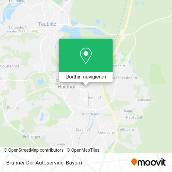 Brunner Der Autoservice Karte