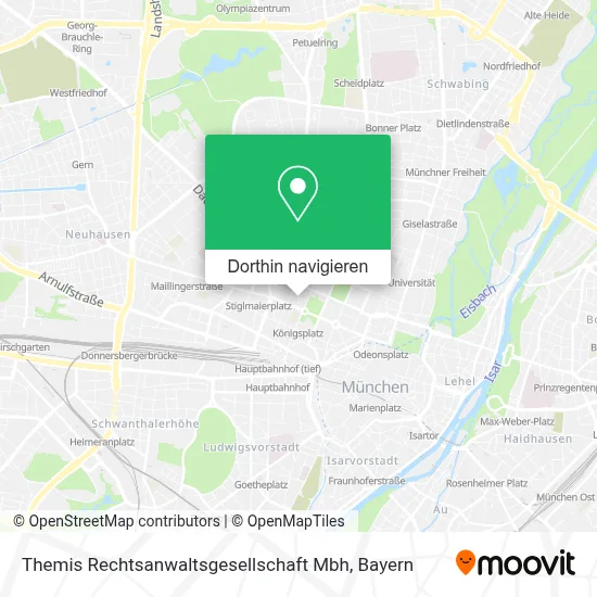 Themis Rechtsanwaltsgesellschaft Mbh Karte
