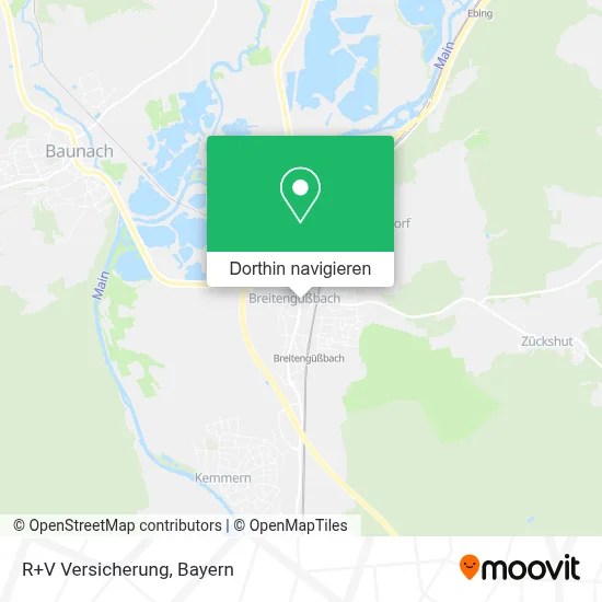 R+V Versicherung Karte