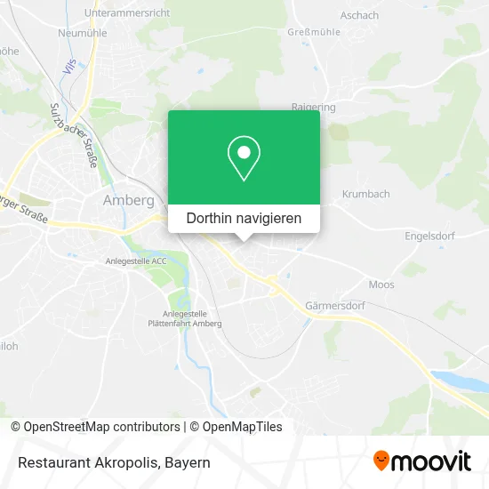 Restaurant Akropolis Karte