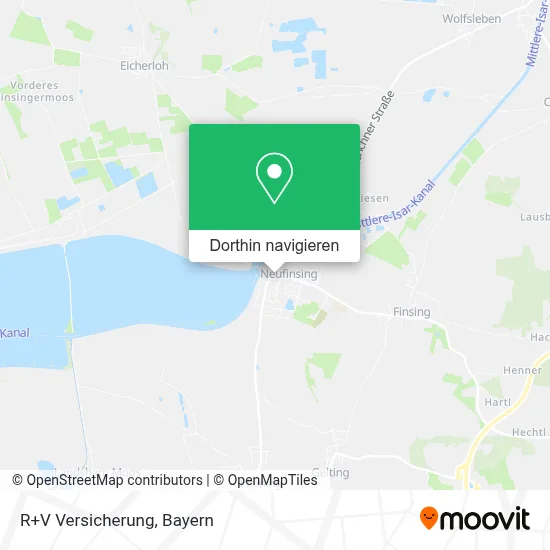 R+V Versicherung Karte