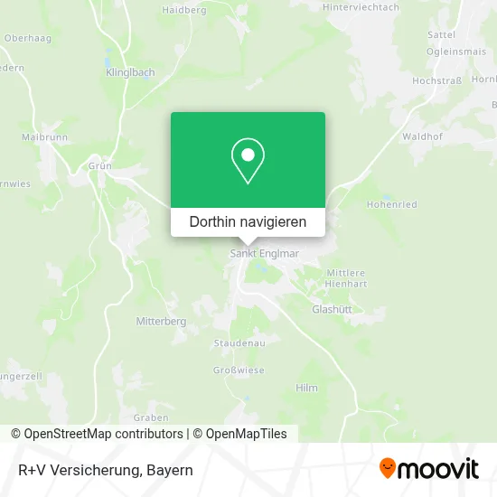 R+V Versicherung Karte